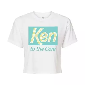 Укороченная футболка Juniors' Barbie Ken To The Core Licensed Character