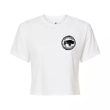 Укороченная футболка Juniors' Yellowstone Rip Winning Licensed Character, белый