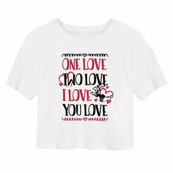 Укороченная футболка Love для юниоров Dr. Seuss Valentine's Day Licensed Character
