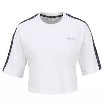 Укороченная футболка mari Fila, белый