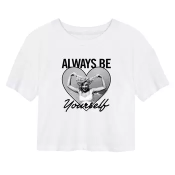 Укороченная футболка Мэрилин Монро Be Yourself для юниоров Licensed Character