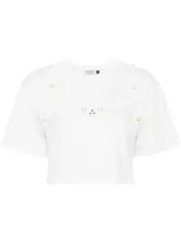 Укороченная футболка Murmur, белый