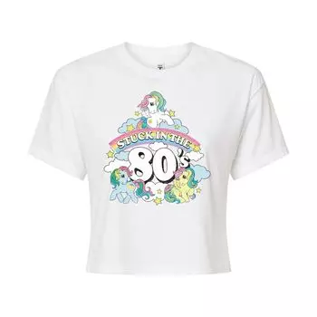 Укороченная футболка My Little Pony для юниоров в стиле 80-х Licensed Character, белый