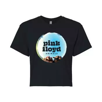 Укороченная футболка Pink Floyd Animals для юниоров Licensed Character