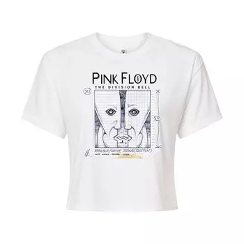 Укороченная футболка Pink Floyd The Division Bell для юниоров Licensed Character