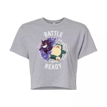 Укороченная футболка Pokemon Battle Ready для юниоров Licensed Character
