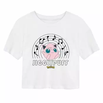 Укороченная футболка Pokmon Jigglypuff для юниоров Licensed Character