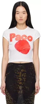 Укороченная футболка Rabanne