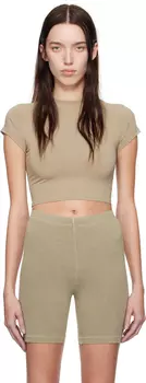 Укороченная футболка реглан KIM New Vintage SKIMS