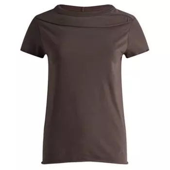 Укороченная футболка Rick Owens, цвет darkdust