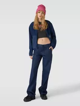 Укороченная футболка с этикеткой Tommy Jeans, черный