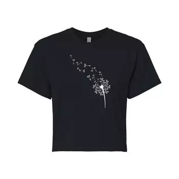 Укороченная футболка с графическим рисунком для детей Dandelion Seeds Licensed Character