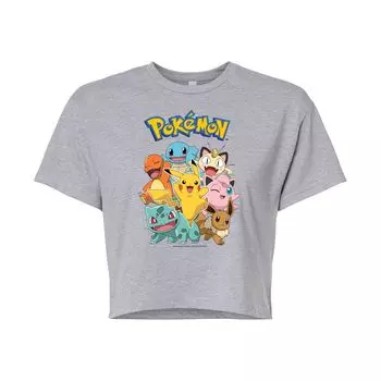 Укороченная футболка с изображением персонажей Pokmon Group для юниоров Licensed Character