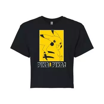 Укороченная футболка с контуром Pokemon Pika для юниоров Licensed Character