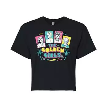Укороченная футболка с логотипом в стиле ретро для девочек Golden Girls для юниоров Licensed Character