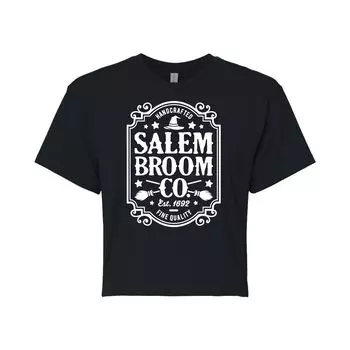 Укороченная футболка с надписью Salem Broom Co для юниоров Licensed Character
