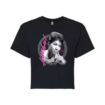 Укороченная футболка с рисунком Aretha Franklin Soul Queen для юниоров Licensed Character