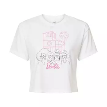 Укороченная футболка с рисунком Barbie Dreamhouse Group Shot для детей Licensed Character