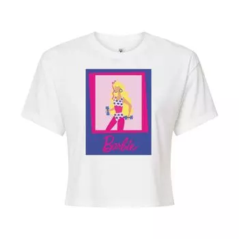 Укороченная футболка с рисунком Barbie Fitness для юниоров Licensed Character