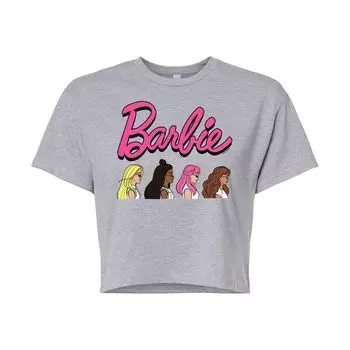 Укороченная футболка с рисунком Barbie Profiles для юниоров Licensed Character