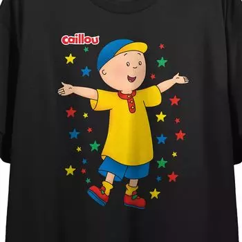 Укороченная футболка с рисунком Caillou для юниоров Licensed Character