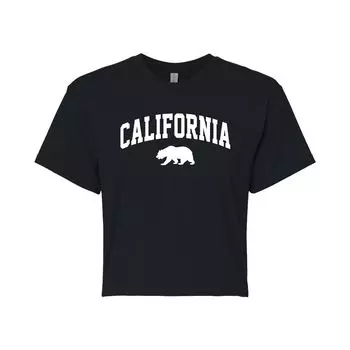 Укороченная футболка с рисунком California для юниоров Licensed Character