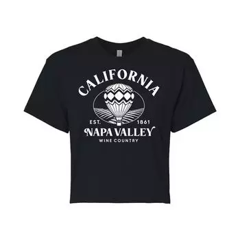 Укороченная футболка с рисунком California для юниоров Licensed Character