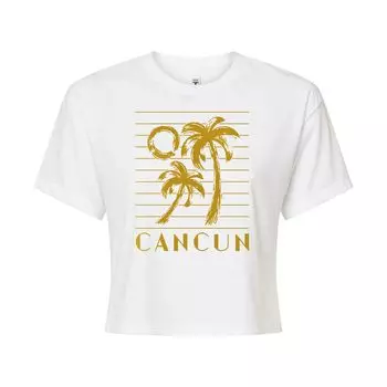 Укороченная футболка с рисунком Cancun для юниоров Licensed Character, белый