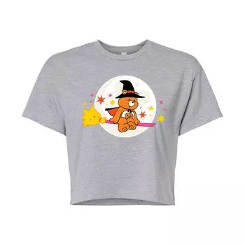 Укороченная футболка с рисунком Care Bears для юниоров Licensed Character, серый