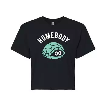 Укороченная футболка с рисунком черепахи для юниоров Homebody Licensed Character