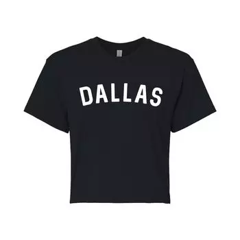 Укороченная футболка с рисунком Dallas Texas для юниоров Licensed Character