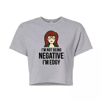 Укороченная футболка с рисунком Daria Edgy для юниоров Licensed Character