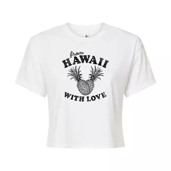 Укороченная футболка с рисунком для юниоров From Hawaii Licensed Character