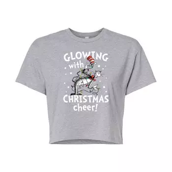 Укороченная футболка с рисунком Dr. Seuss "Christmas Cheer" для юниоров Licensed Character