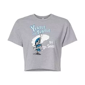 Укороченная футболка с рисунком Dr. Seuss Yertle The Turtle для юниоров Licensed Character