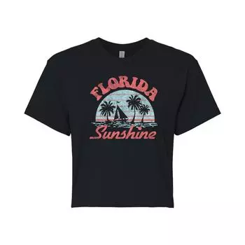 Укороченная футболка с рисунком Florida Sunshine для юниоров Licensed Character