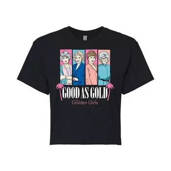 Укороченная футболка с рисунком Golden Girls Good As Gold для юниоров Licensed Character