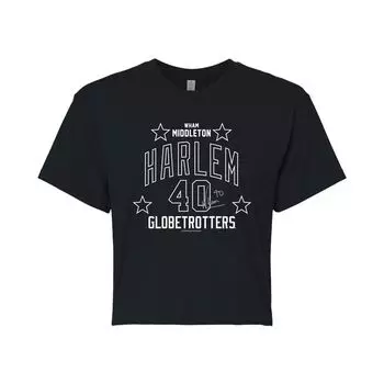 Укороченная футболка с рисунком Harlem Globetrotters для юниоров Wham Licensed Character