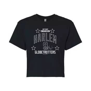 Укороченная футболка с рисунком Harlem Globetrotters Swanson для юниоров Licensed Character