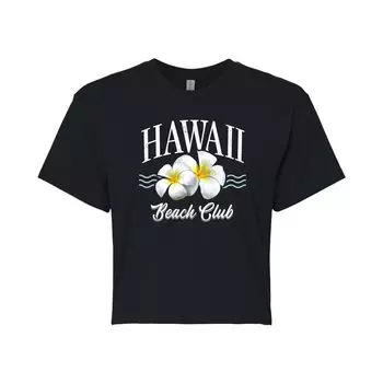 Укороченная футболка с рисунком Hawaii Beach Club для юниоров Licensed Character