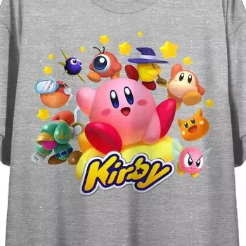 Укороченная футболка с рисунком Kirby для юниоров Licensed Character