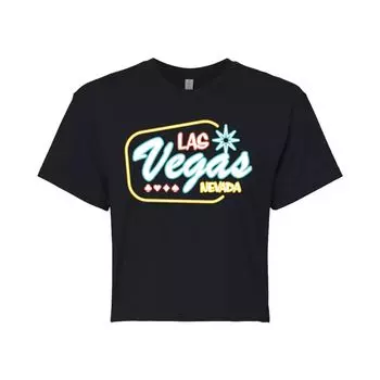 Укороченная футболка с рисунком Las Vegas для юниоров Licensed Character