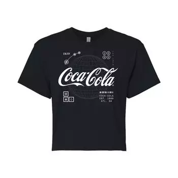 Укороченная футболка с рисунком логотипа Coca-Cola для юниоров Licensed Character