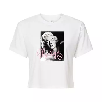 Укороченная футболка с рисунком Мэрилин Монро для юниоров XOXO Licensed Character