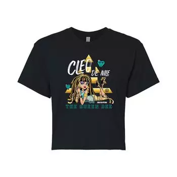 Укороченная футболка с рисунком Monster High Cleo «The Queen Bee» для юниоров Licensed Character
