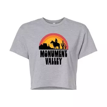 Укороченная футболка с рисунком Monument Valley для юниоров Licensed Character