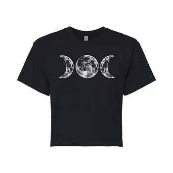Укороченная футболка с рисунком Moon Phases для юниоров Licensed Character
