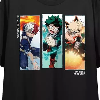 Укороченная футболка с рисунком My Hero Academia для юниоров Licensed Character