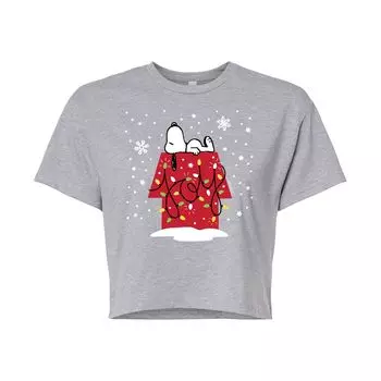Укороченная футболка с рисунком Peanuts Snoopy Joy для детей Licensed Character