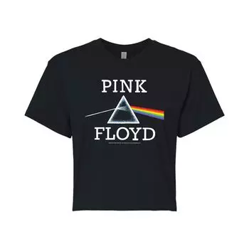 Укороченная футболка с рисунком Pink Floyd Dark Side Of The Moon для юниоров Licensed Character